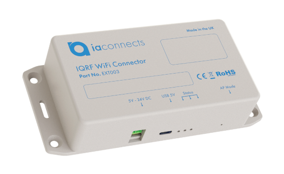 IAconnects MobiusFlow IQRF WiFi Connector